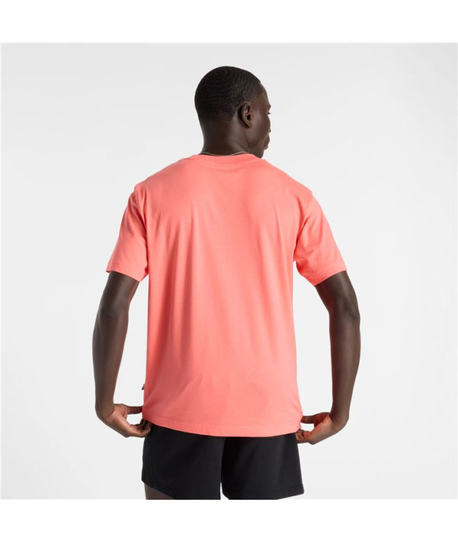 Camiseta New Balance Nautical Logo Hombre Naranja