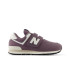 Sapatilhas New Balance 574 Hook & Loop Infantil Vinho de gelo escuro