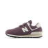 Zapatillas New Balance 574 Hook & Loop Infantil Vino de hielo oscuro