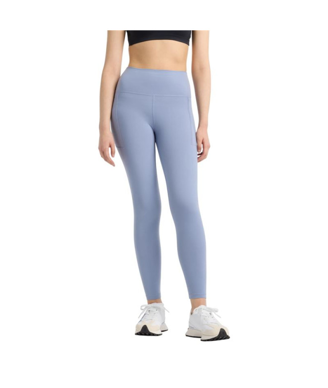 Mallas de Fitness New Balance Nb Harmony Pocket High Rise 25 Mujer Azul Atardecer