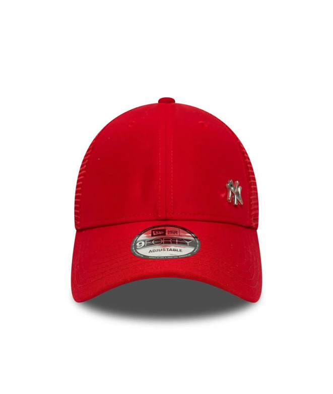 Casquette New Era New York Yankees MLB Flawless 9FORTY Rouge