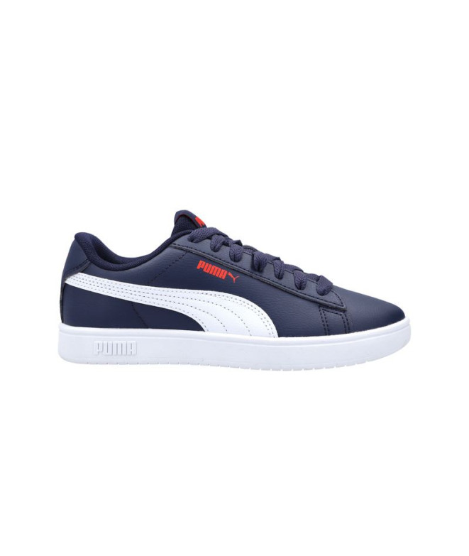 Zapatillas Puma Rickie Classic Infantil Azil marino/Blanco/Rojo