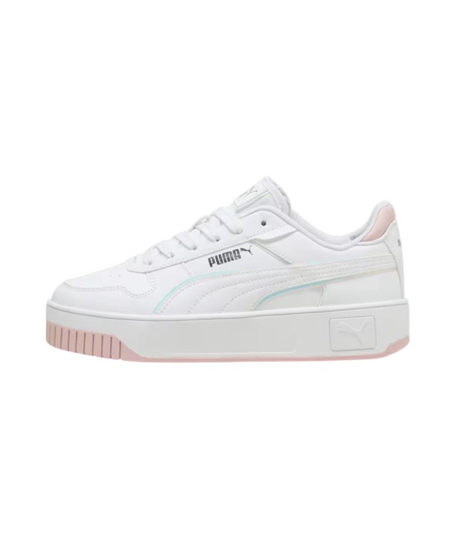 Zapatillas Puma Carina Street Holo 2 Niña Blanco