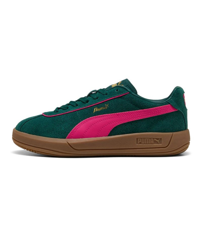Zapatillas Puma Club Klassika S Mujer Verde oscuro/Rosa