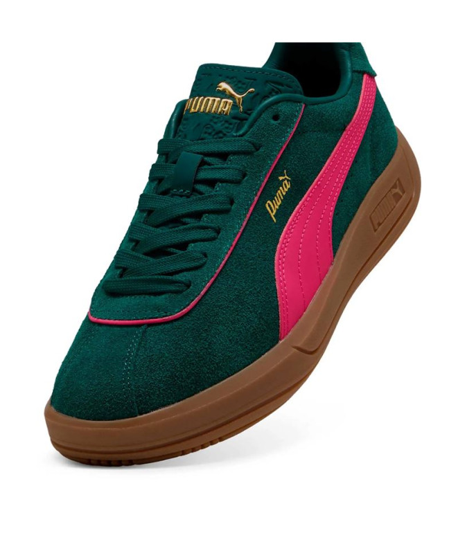 Chaussures Puma Club Klassika S Femme Vert...