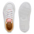 Zapatillas Puma Carina Street Lace Niña Blanco/lila