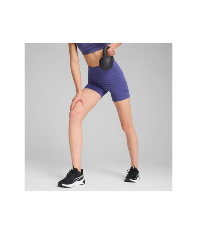 Pantalón de Fitness Puma W Tad Essentialsential Hw 5 Mujer Azul Cristal