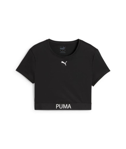 Camiseta de Fitness Puma W Strong Mujer Negro