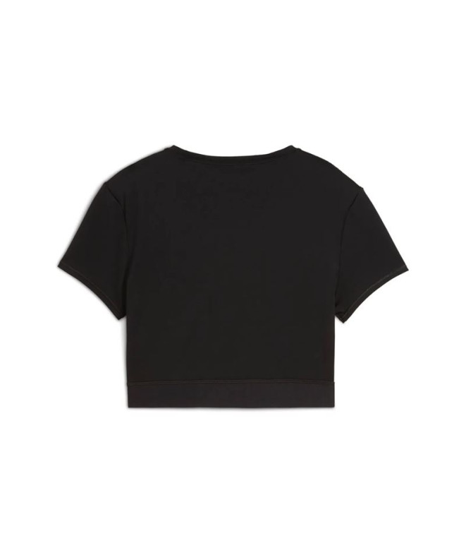 Camiseta de Fitness Puma W Strong Mulher Preto