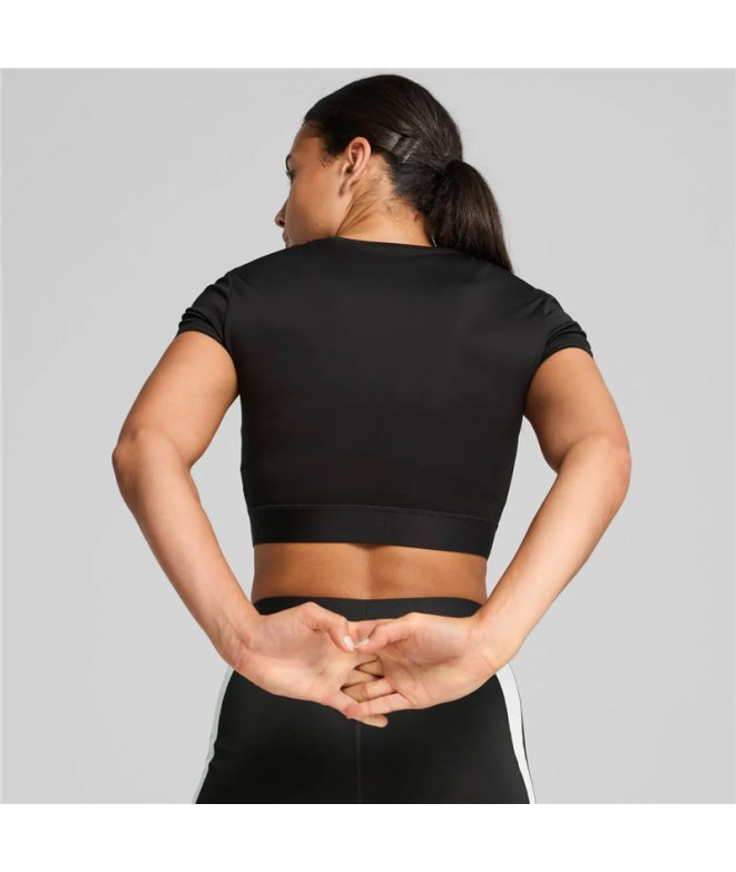 Camiseta de Fitness Puma W Strong Mujer Negro