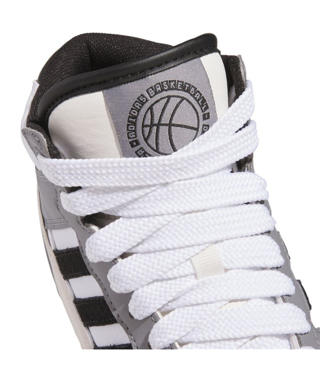 Zapatillas adidas Rapid Court Mid Infantil Gris