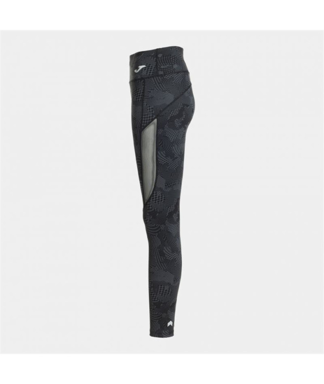 Collants De Running Joma R-City Noir Fille