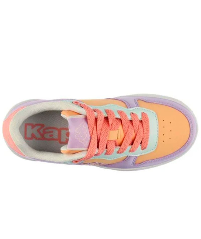 Sapatilhas Kappa Maserta Kid Infantil Laranja/Rosa