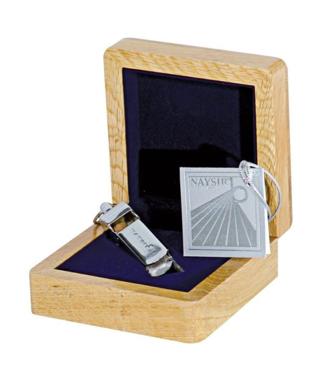Silbato Naysir MUNDIAL 82 color plata con estuche