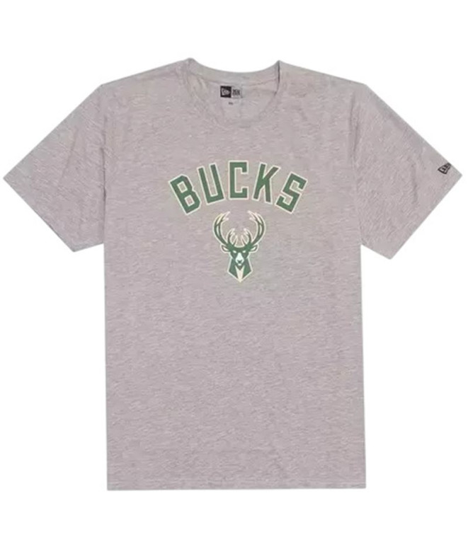 Camiseta New Era NOS NBA REGULAR Milwaukee Bucks HGRDKG Hombre