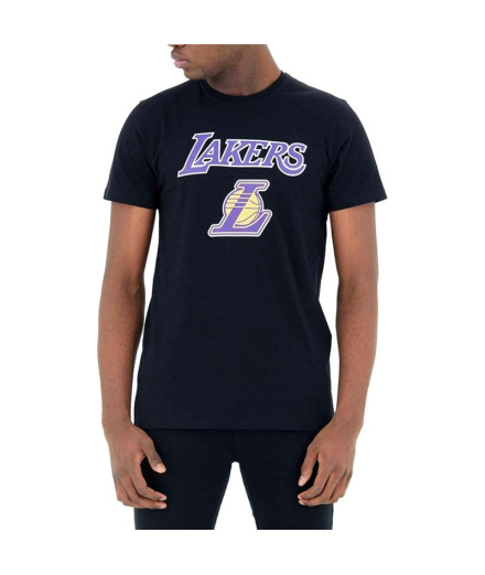 T-shirt New Era NOS NBA REGULAR LA Lakers BLKTRP Homme