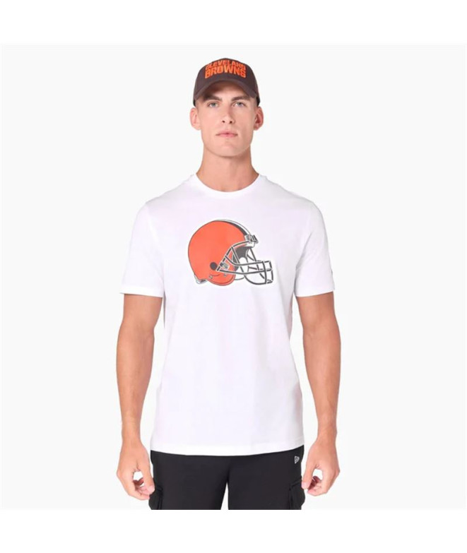 Camiseta New Era NOS NFL REGULAR Cleverland Browns WHI Hombre