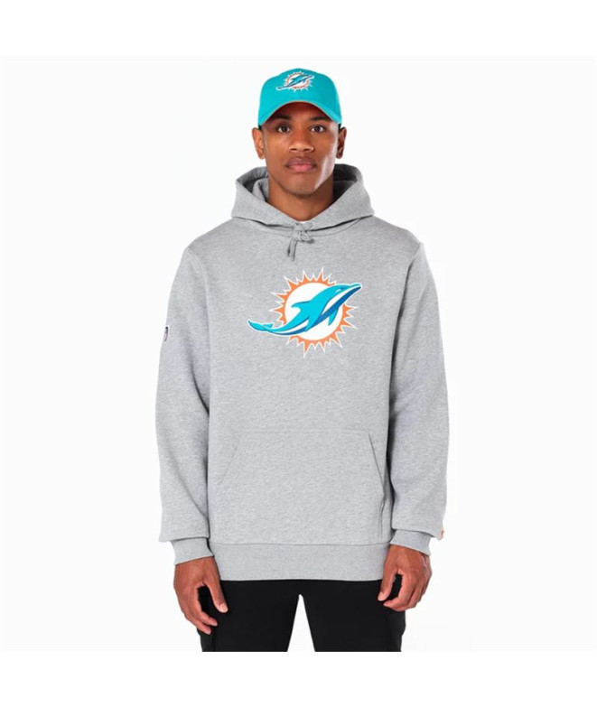 Sudadera New Era NOS NFL REGULAR Miami Dolphins HGRWHI Hombre