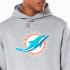 Sudadera New Era NOS NFL REGULAR Miami Dolphins HGRWHI Hombre