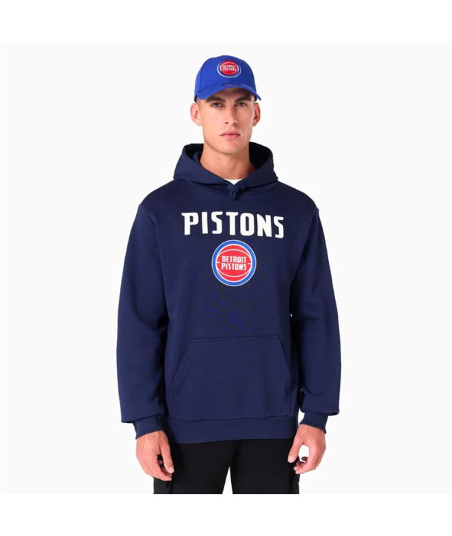 Sudadera New Era NOS NBA REGULAR Detroit Pistons OSB Hombre
