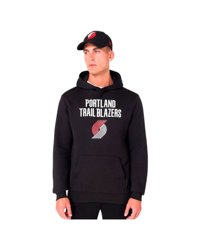 Sudadera New Era NOS NBA REGULAR Portland Trailblazers BLK Hombre