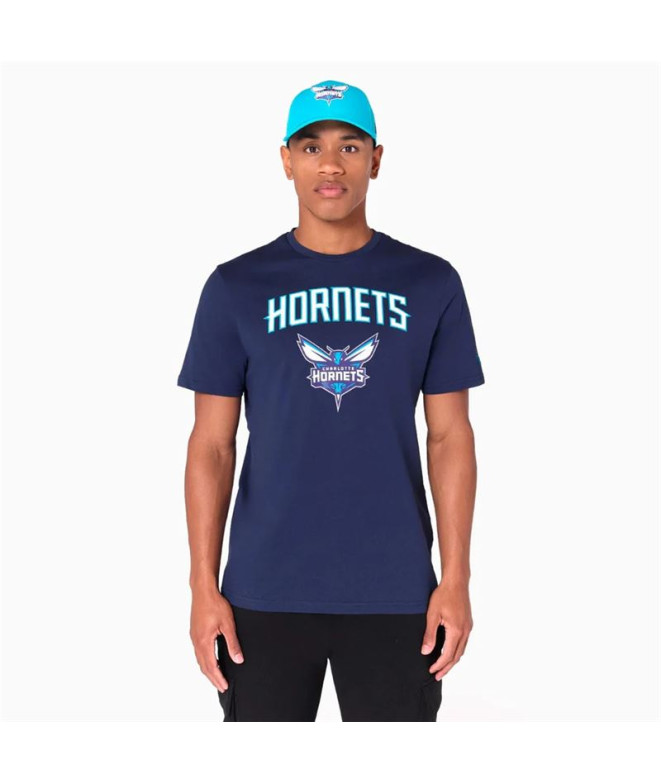 Camiseta New Era NOS NBA REGULAR Charlotte Hornets OSBWHI Hombre