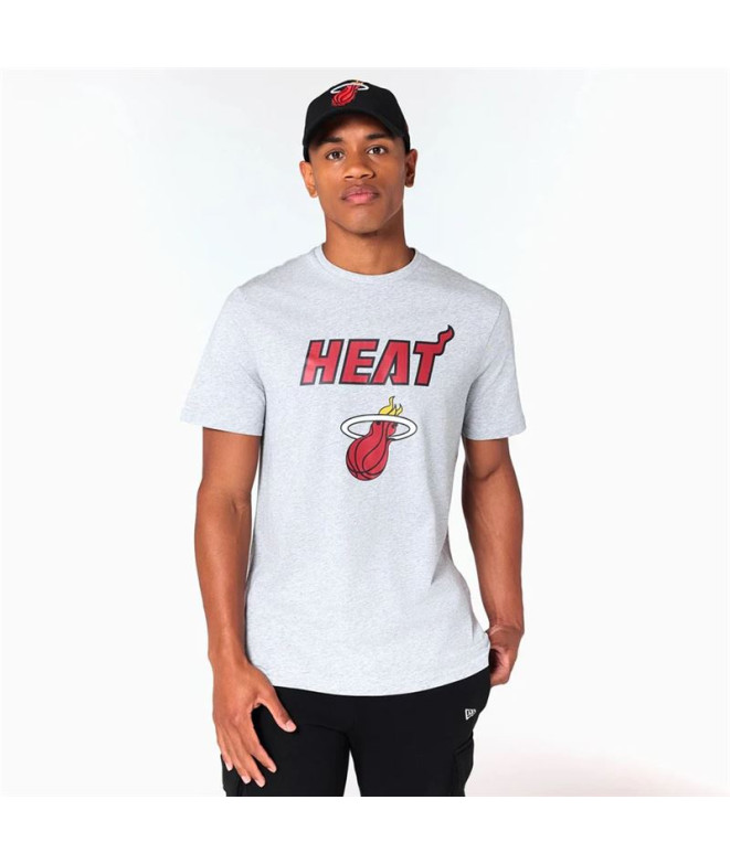 Camiseta New Era NOS NBA REGULAR Miami Heat HGR Hombre