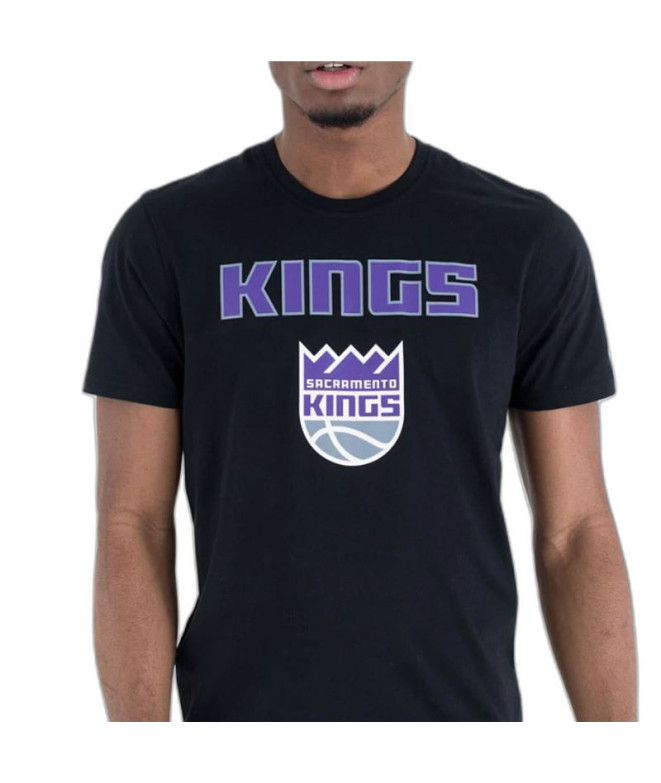 Camiseta New Era NOS NBA REGULAR Sacramento Kings BLK Hombre