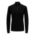 Sweat Only & Sons Onswyler Life Reg 14 Half Zip Knit Noos Noir Homme
