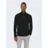 Sweat Only & Sons Onswyler Life Reg 14 Half Zip Knit Noos Noir Homme