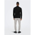Sweat Only & Sons Onswyler Life Reg 14 Half Zip Knit Noos Noir Homme