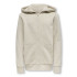 Sudadera Only & Sons Osjceres Zip Thr. ie Noos Silver Lining Infantil