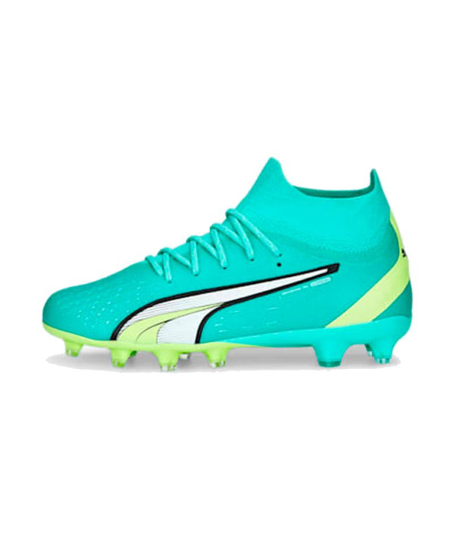 Botas De Fútbol Puma Ultra Pro Fg/Ag Niño Azul