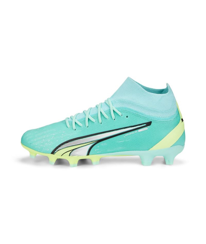 Botas De Fútbol Puma Ultra Pro Fg/Ag Electric Peppermint