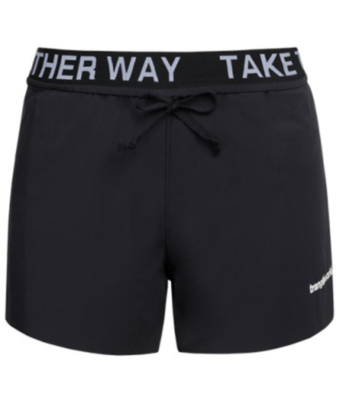 Pantalones Cortos Trangoworld Larues Mujer Negro