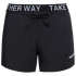 Pantalones Cortos Trangoworld Larues Mujer Negro