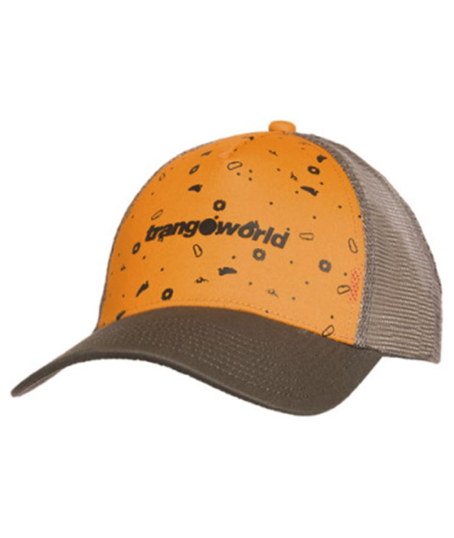Gorra de Montaña Trangoworld Cabris Naranja/Gris