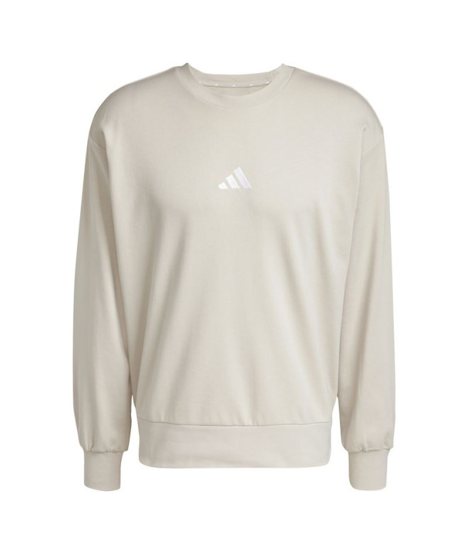 Sudadera adidas Feelcozy Swt Hombre Azul/Blanco