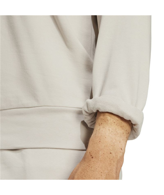 Moletom adidas Feelcozy Swt Homem Azul/Branco