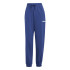 Calça adidas Lin French Terry Cf Mulher Azul Escuro/Branco