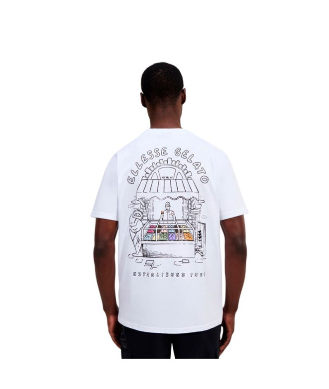 T-shirt Ellesse Stradone Tee Homme Blanc