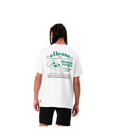 Camiseta Ellesse Canoci Tee Homem Branco 2