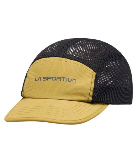 Boné de Trail La Sportiva Skyline Air Ouro/Preto Boné de Trail La Sportiva Skyline Air Ouro/Preto