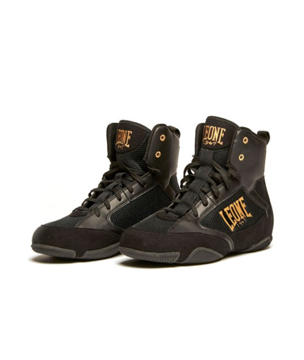 Bota de Boxeo Leone Bota Premium Negro
