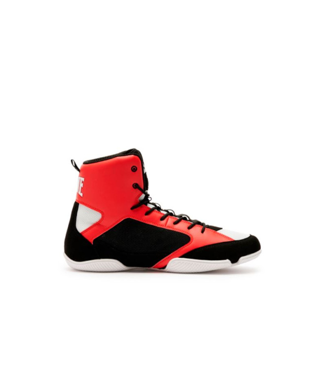 Botas de Boxeo Leone PREMIUM rojo