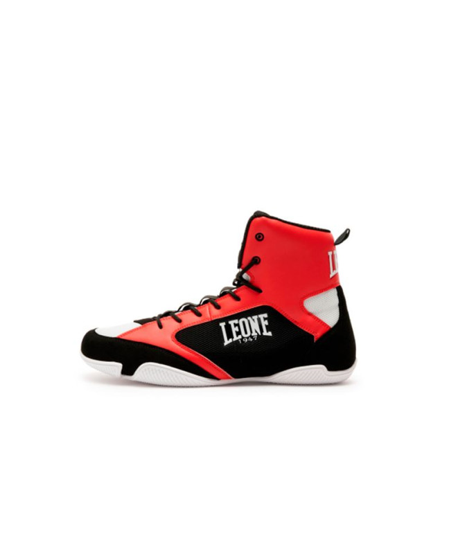 Botas de Boxeo Leone PREMIUM rojo