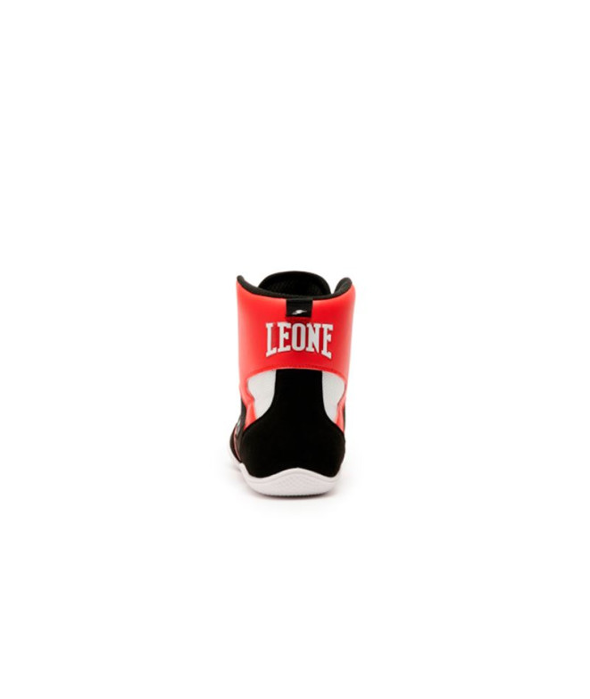 Botas de Boxeo Leone PREMIUM rojo