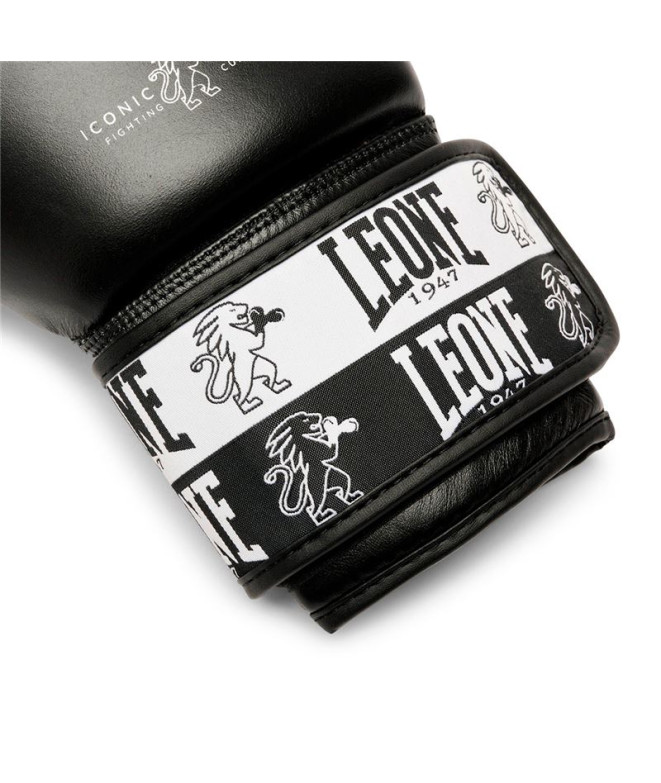 Guantes de Boxeo Leone ICONIC negro