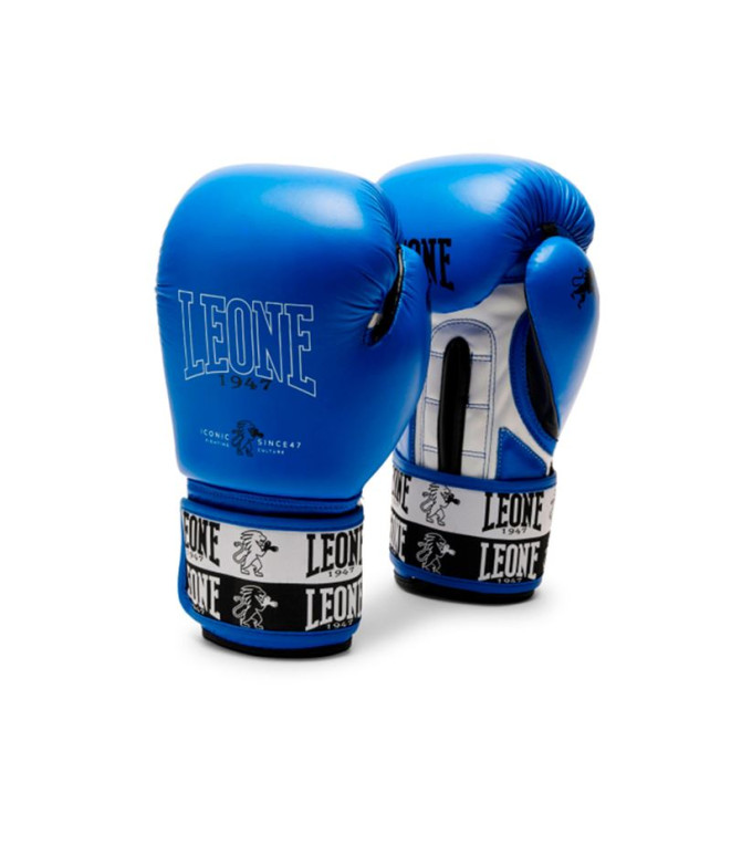 Guantes de Boxeo Leone ICONIC azul