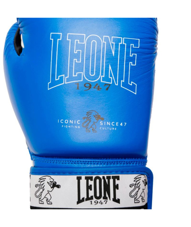 Gants de Boxes Leone ICONIC bleu